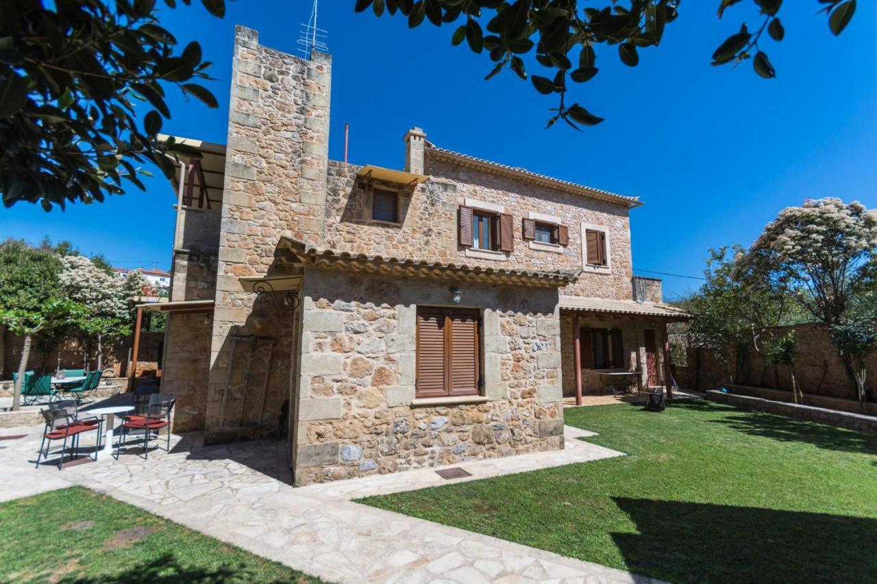 Villa Stone House Messinia à Málta Extérieur photo