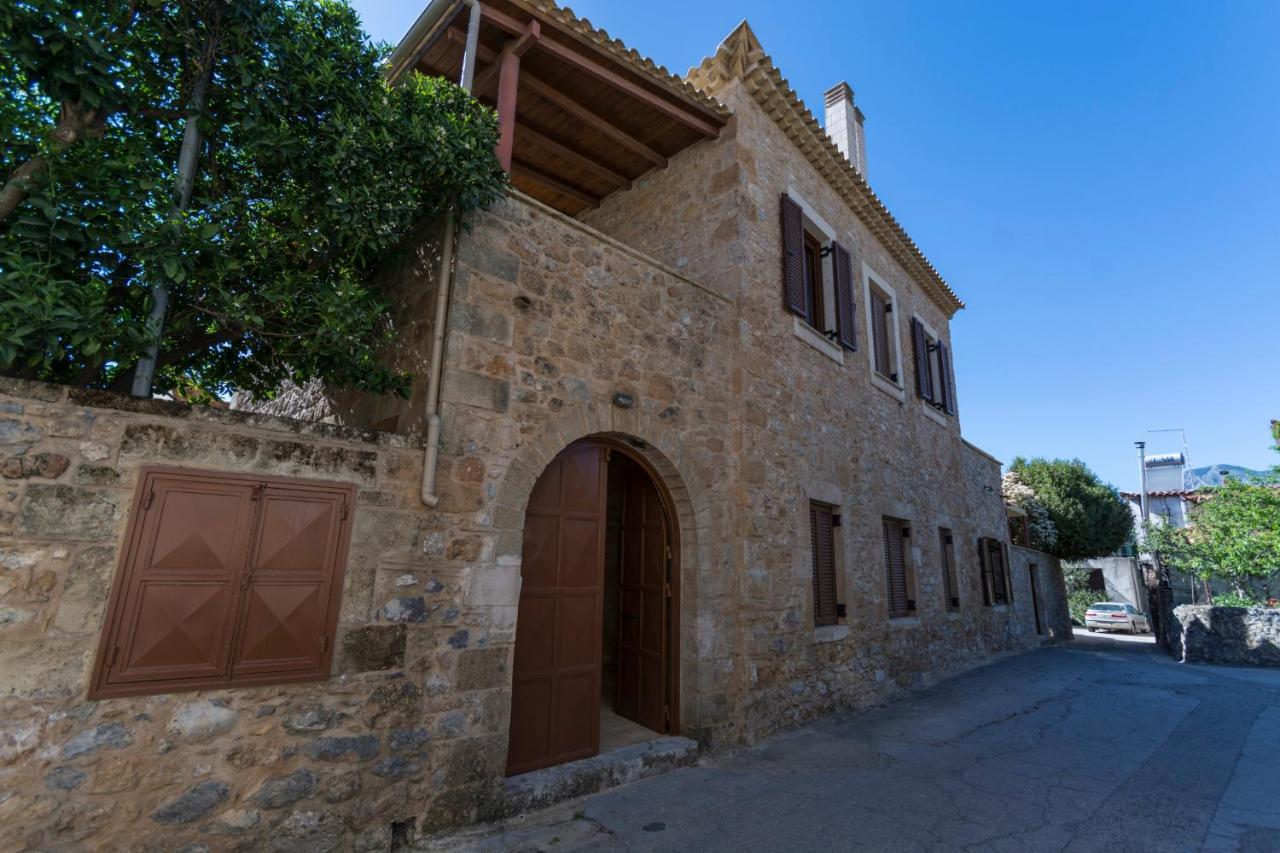 Villa Stone House Messinia à Málta Extérieur photo